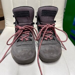 Columbia Newton Ridge Plus Waterproof Amped Hiking Boots, Grey, Women's 8.5 M